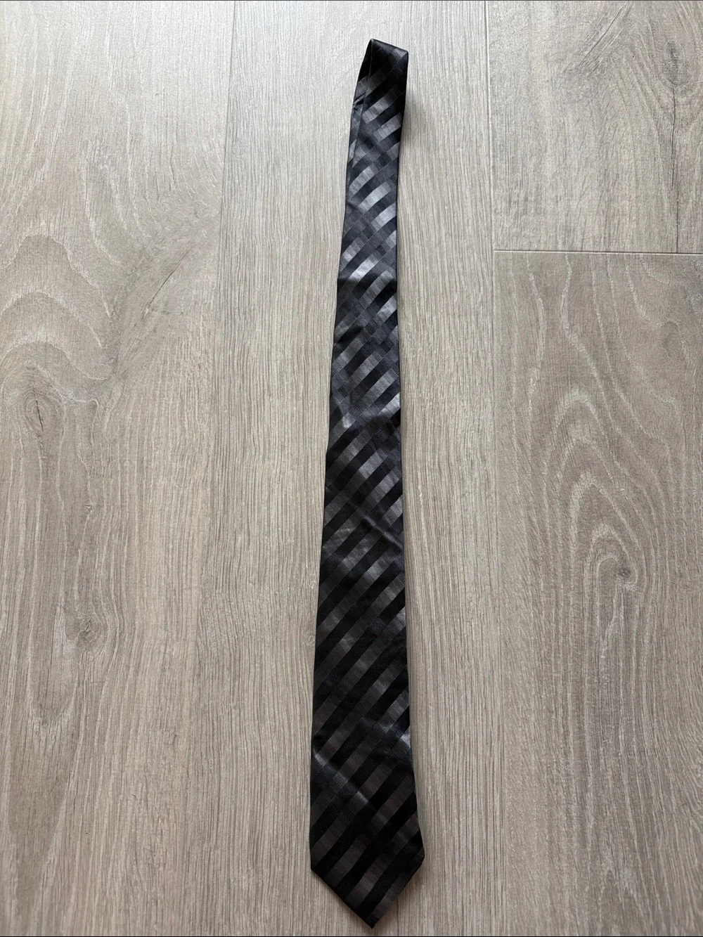 Alfani Black Striped Men's Dress Tie